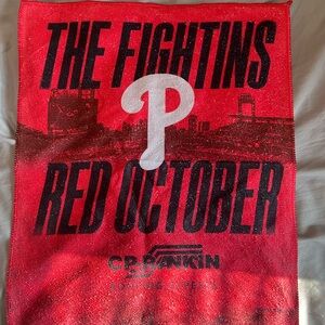 Phillies Red October Rally Towel